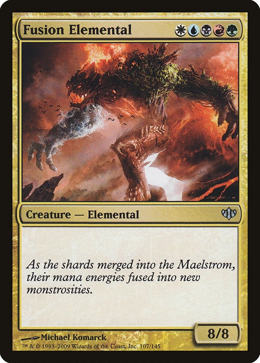 Image for Fusion Elemental (107) - Magic: The Gathering