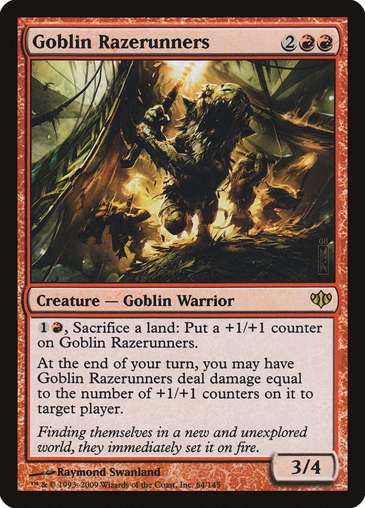 Image for Goblin Razerunners (64) - Magic: The Gathering