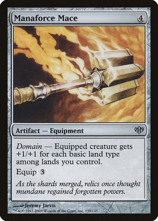 Image for Manaforce Mace (139) - Magic: The Gathering