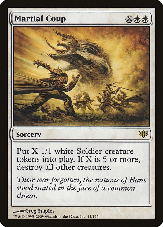 Image for Martial Coup (11) - Magic: The Gathering