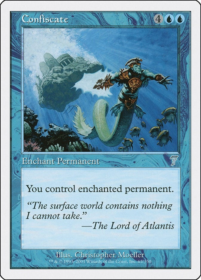 Image for Confiscate (65) - Magic: The Gathering