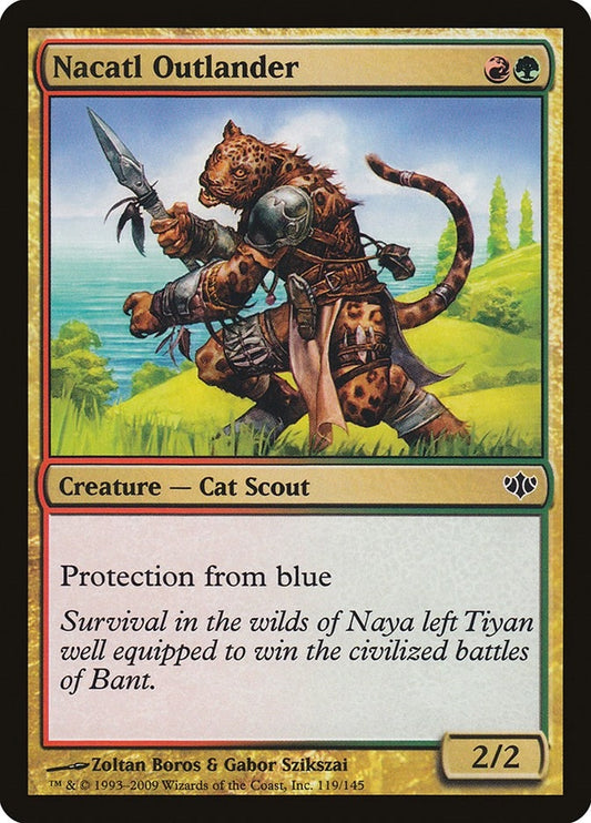 Image for Nacatl Outlander (119) - Magic: The Gathering