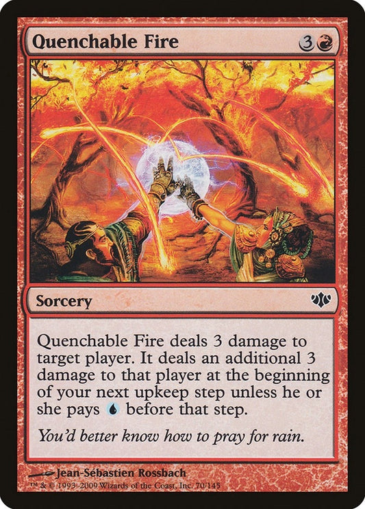 Image for Quenchable Fire (70) - Magic: The Gathering