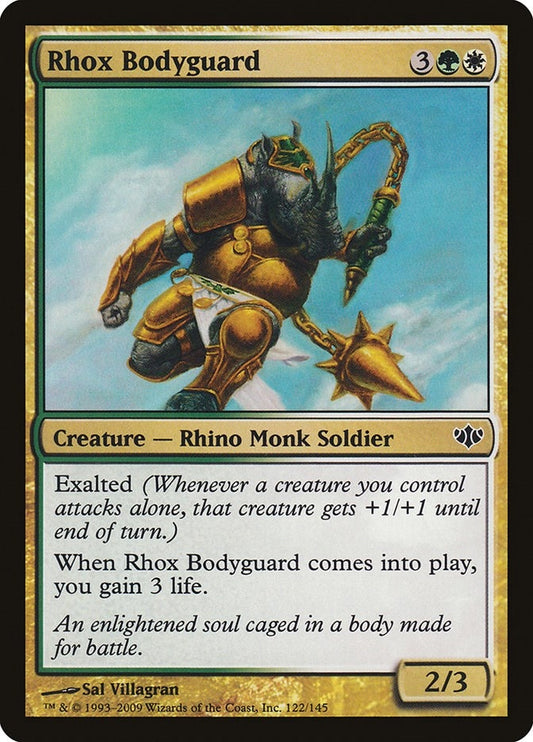 Image for Rhox Bodyguard (122) - Magic: The Gathering