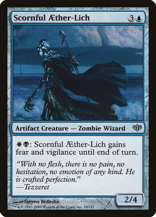 Image for Scornful Aether-Lich (34) - Magic: The Gathering