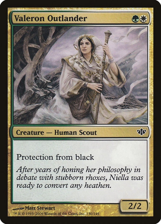 Image for Valeron Outlander (130) - Magic: The Gathering