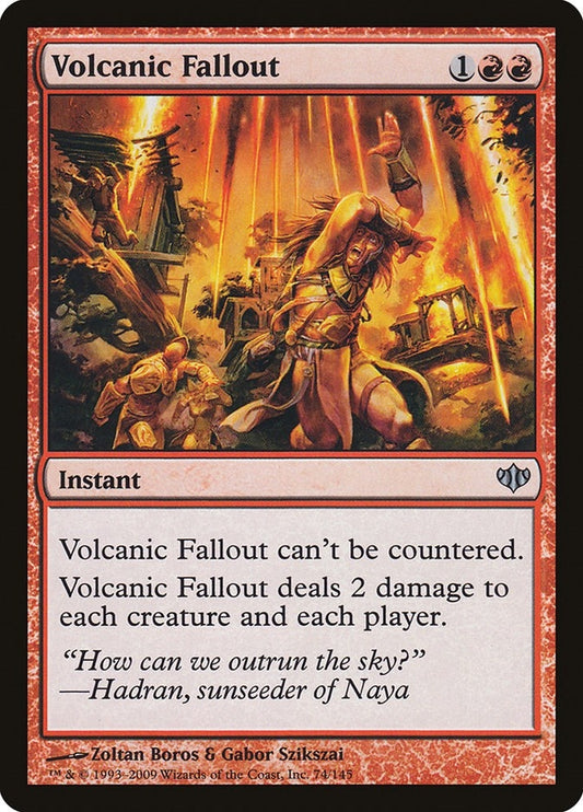 Image for Volcanic Fallout (74) - Magic: The Gathering