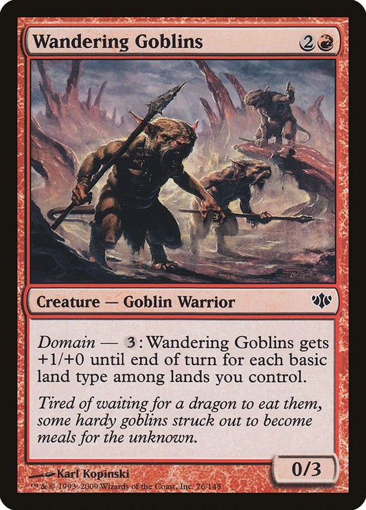 Image for Wandering Goblins (76) - Magic: The Gathering