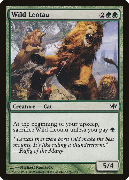 Image for Wild Leotau (97) - Magic: The Gathering