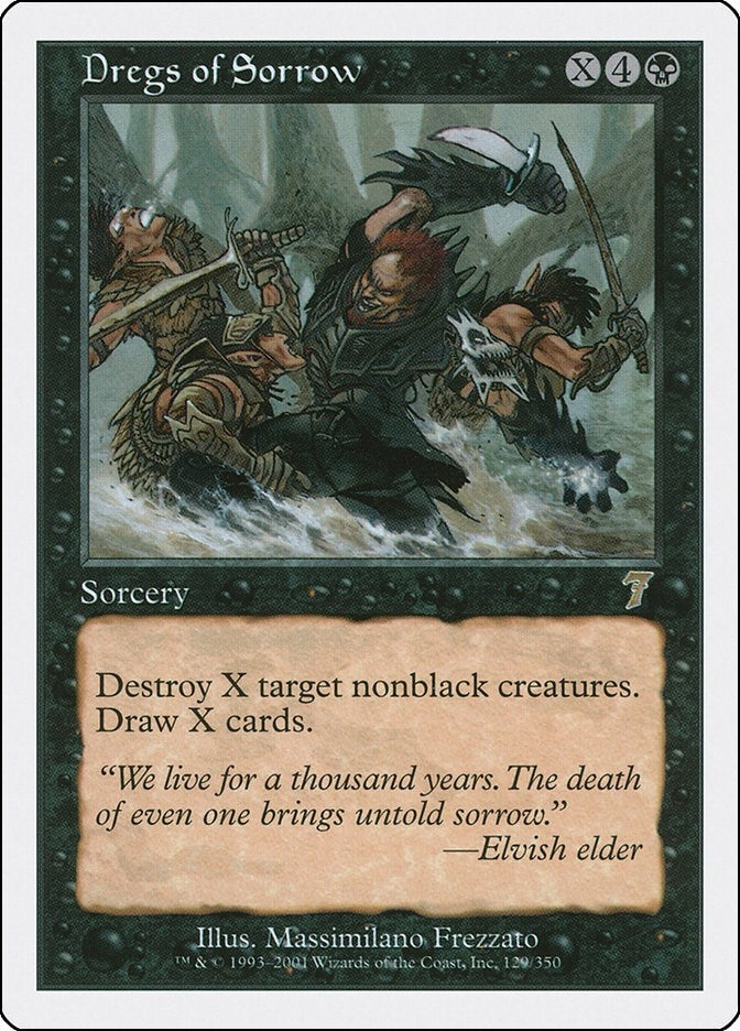 Image for Dregs of Sorrow (129) - Magic: The Gathering