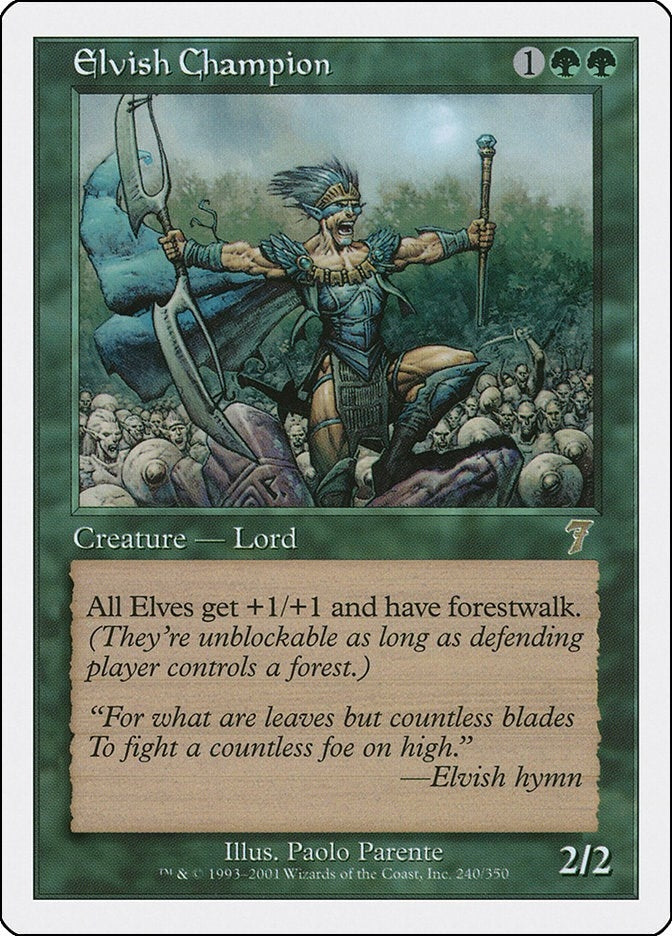 Image for Elvish Champion (240) - Magic: The Gathering