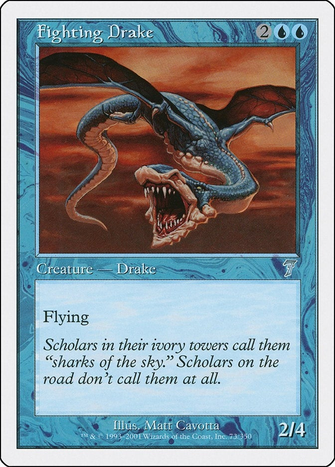 Image for Fighting Drake (73) - Magic: The Gathering