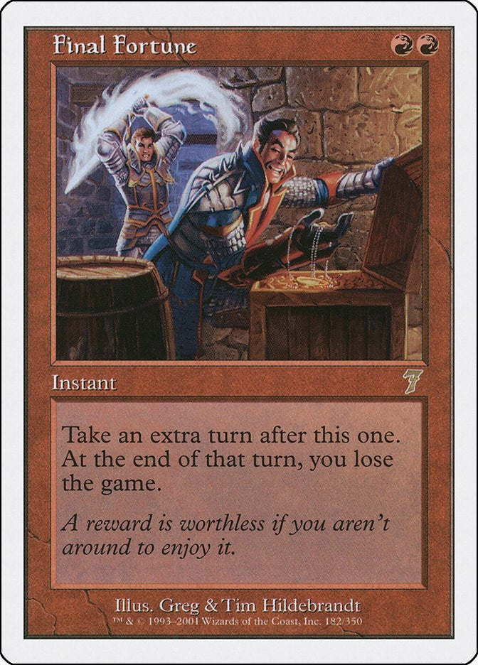 Image for Final Fortune (182) - Magic: The Gathering
