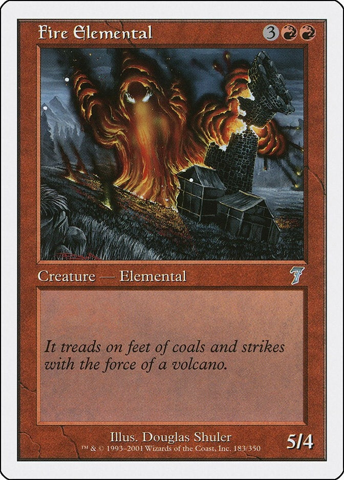 Image for Fire Elemental (183) - Magic: The Gathering