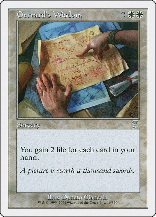 Image for Gerrard's Wisdom (16) - Magic: The Gathering