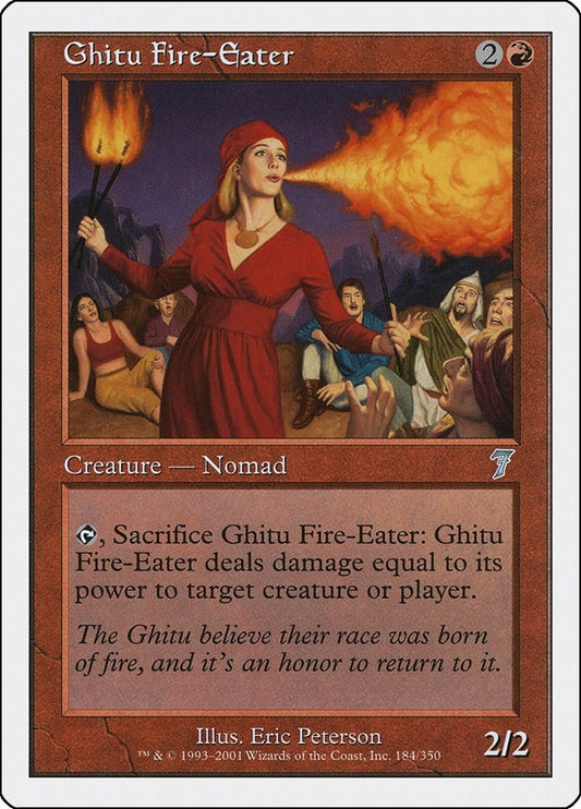 Image for Ghitu Fire-Eater (184) - Magic: The Gathering