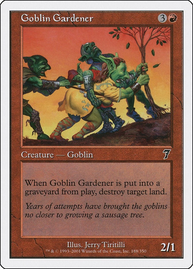 Image for Goblin Gardener (188) - Magic: The Gathering