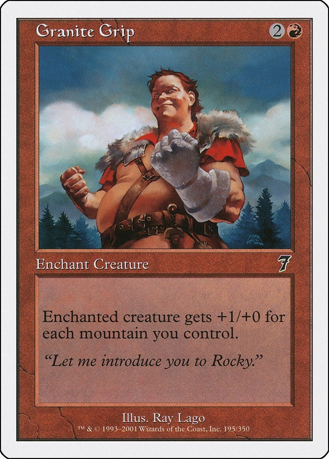 Image for Granite Grip (195) - Magic: The Gathering