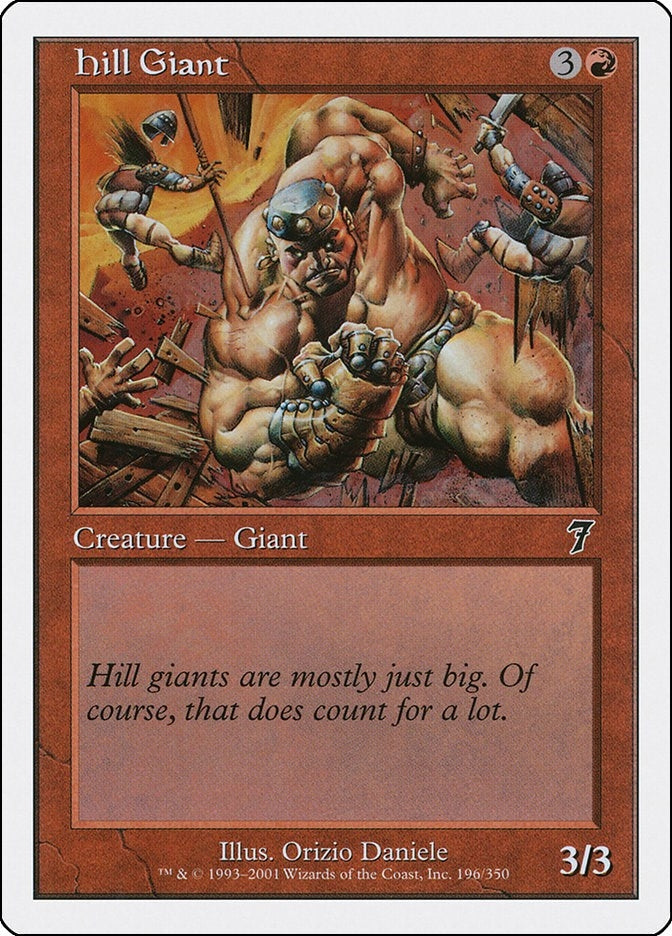 Image for Hill Giant (196) - Magic: The Gathering