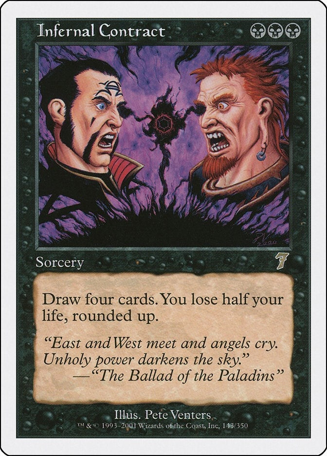 Image for Infernal Contract (143) - Magic: The Gathering