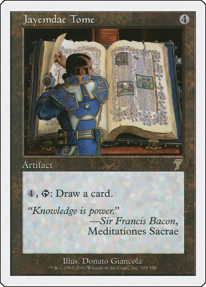 Image for Jayemdae Tome (305) - Magic: The Gathering