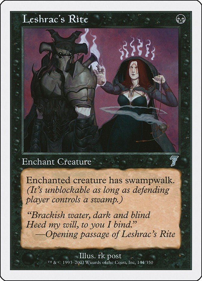 Image for Leshrac's Rite (144) - Magic: The Gathering