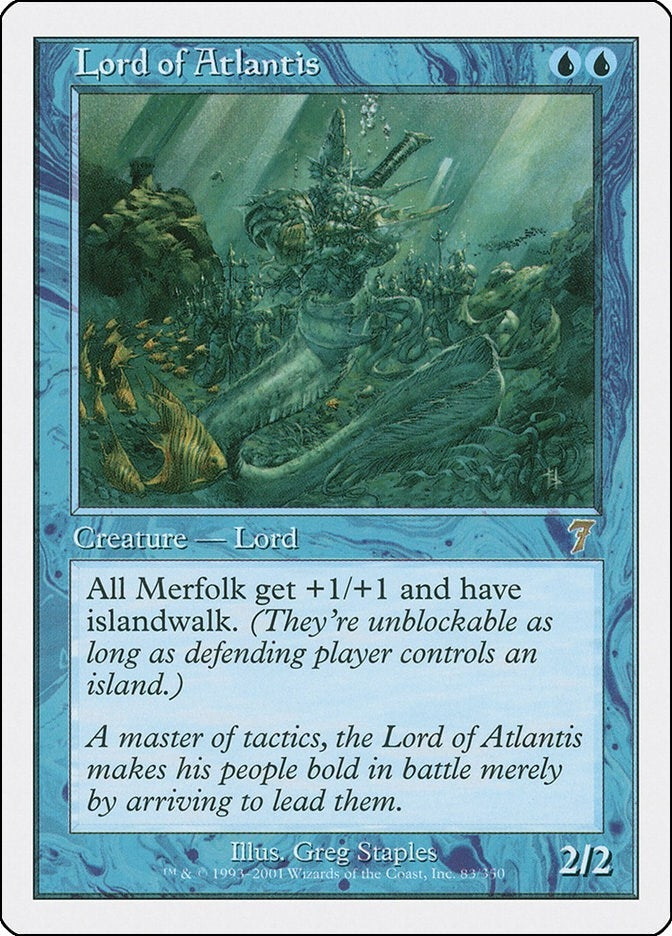Image for Lord of Atlantis (83) - Magic: The Gathering