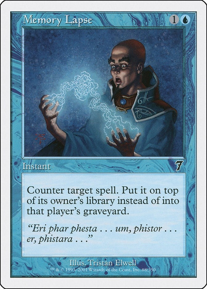 Image for Memory Lapse (88) - Magic: The Gathering