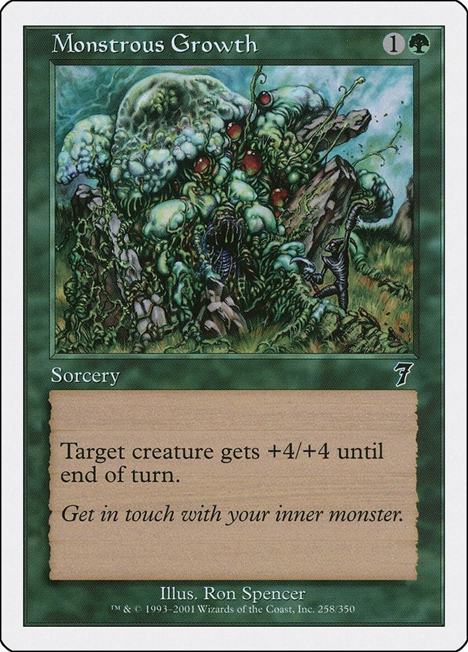 Image for Monstrous Growth (258) - Magic: The Gathering