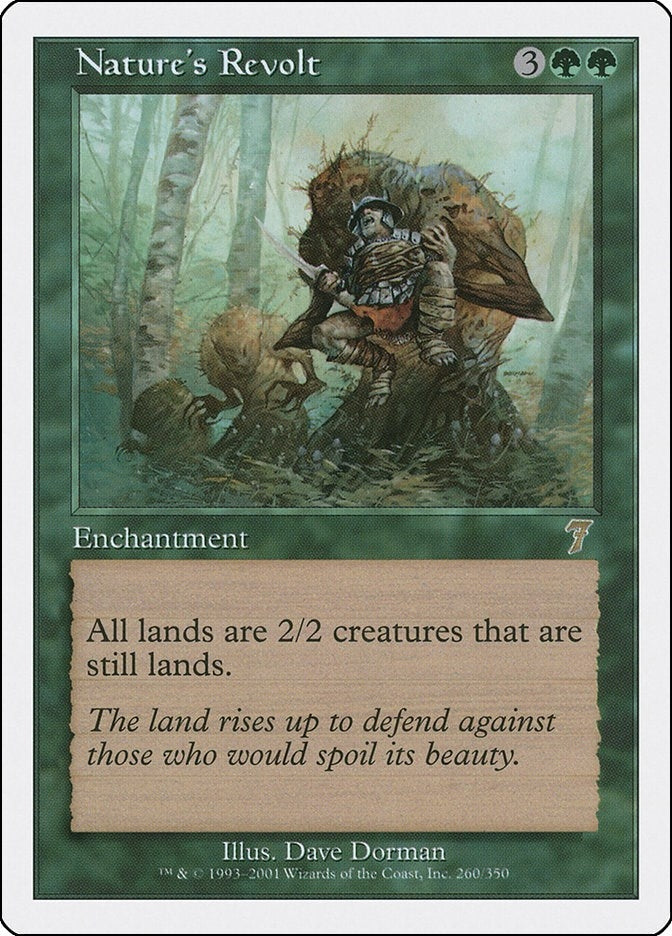 Image for Nature's Revolt (260) - Magic: The Gathering