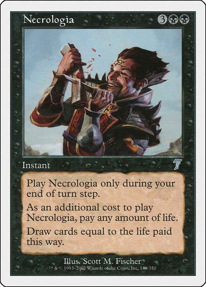 Image for Necrologia (149) - Magic: The Gathering