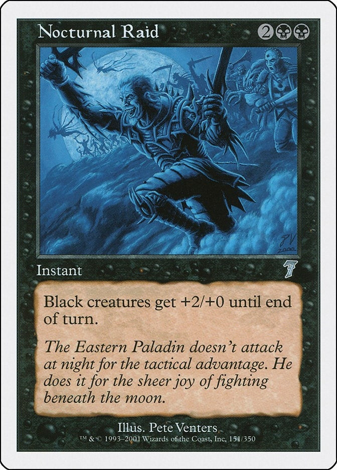Image for Nocturnal Raid (151) - Magic: The Gathering