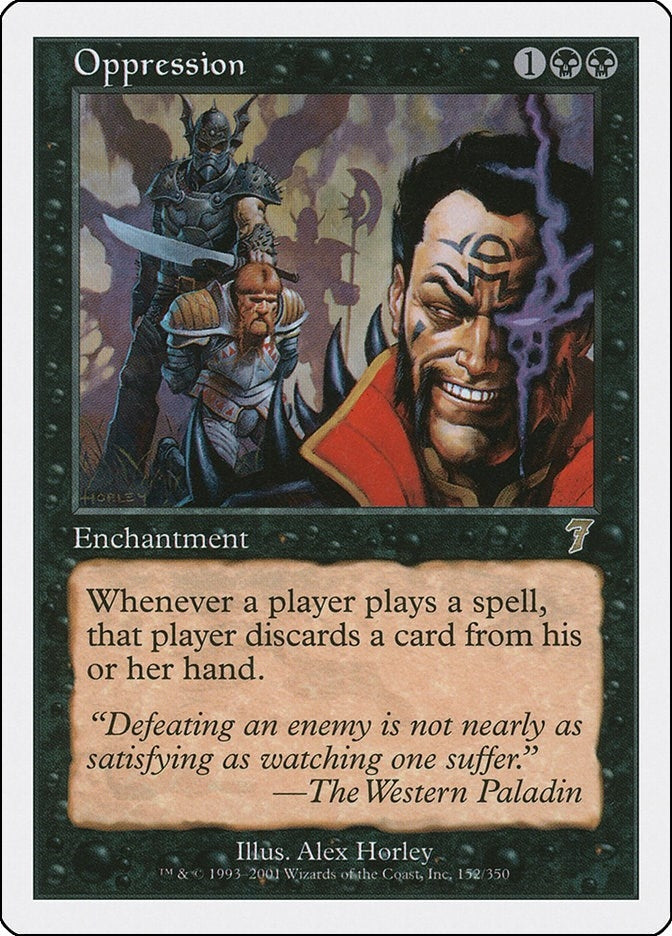 Image for Oppression (152) - Magic: The Gathering