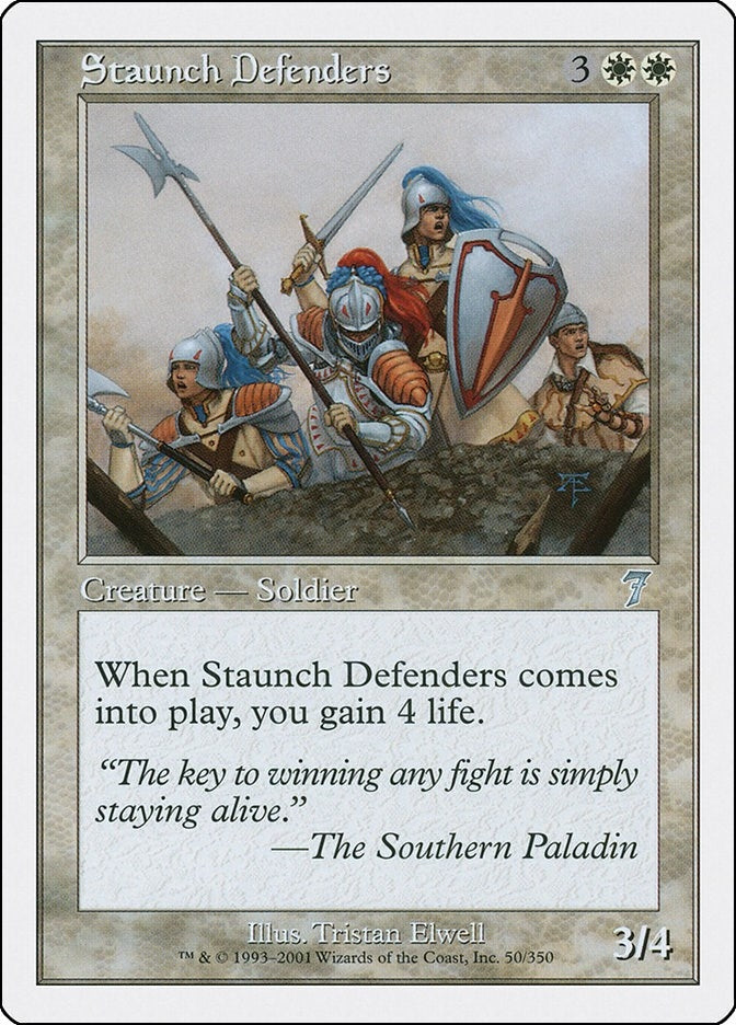 Image for Staunch Defenders (50) - Magic: The Gathering
