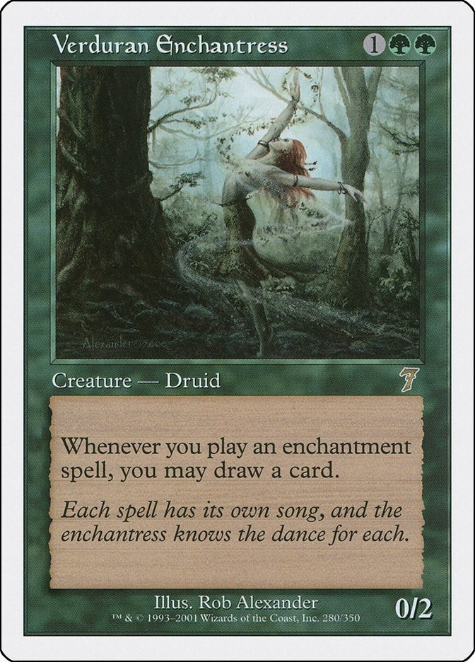 Image for Verduran Enchantress (280) - Magic: The Gathering