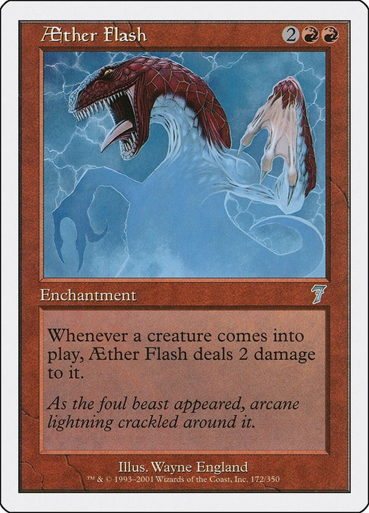 Image for Aether Flash (172) - Magic: The Gathering