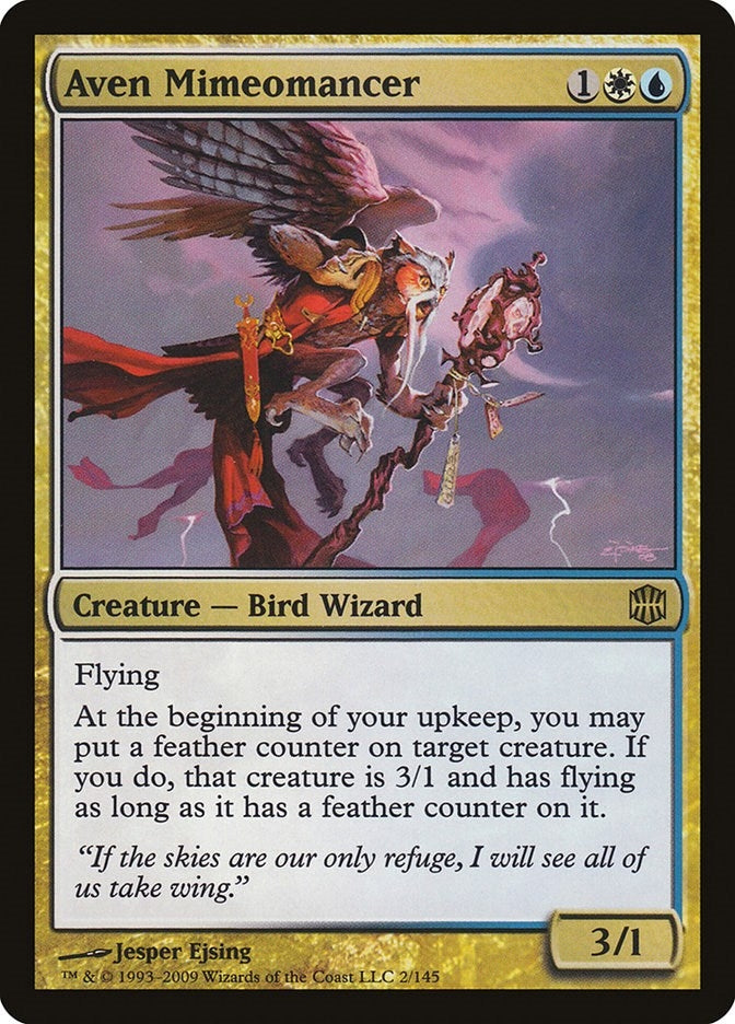 Image for Aven Mimeomancer (2) - Magic: The Gathering