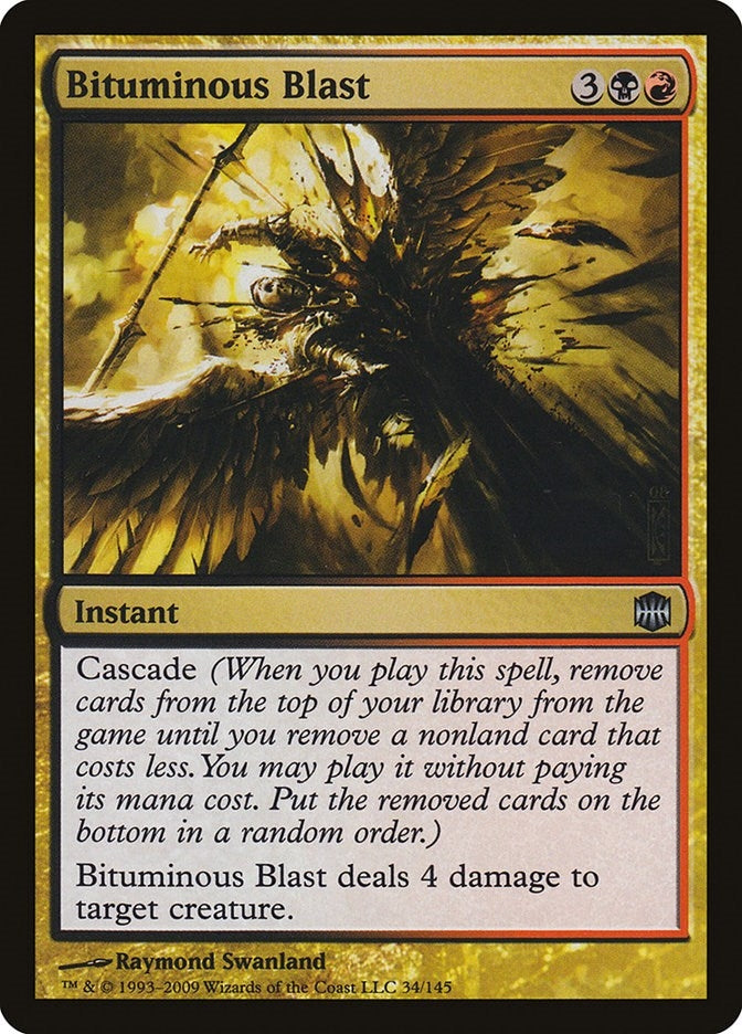 Image for Bituminous Blast (34) - Magic: The Gathering