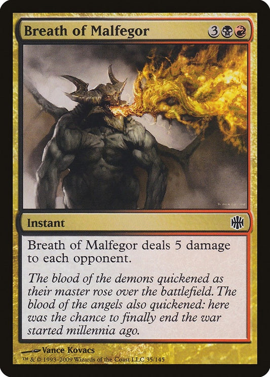 Image for Breath of Malfegor (35) - Magic: The Gathering