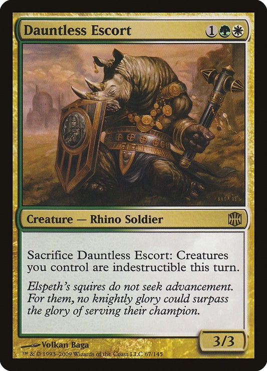 Image for Dauntless Escort (67) - Magic: The Gathering