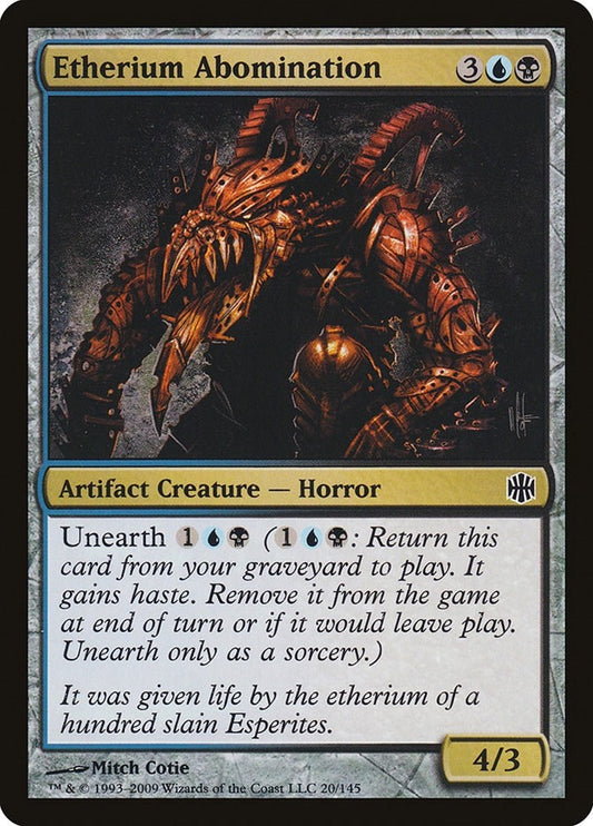Image for Etherium Abomination (20) - Magic: The Gathering