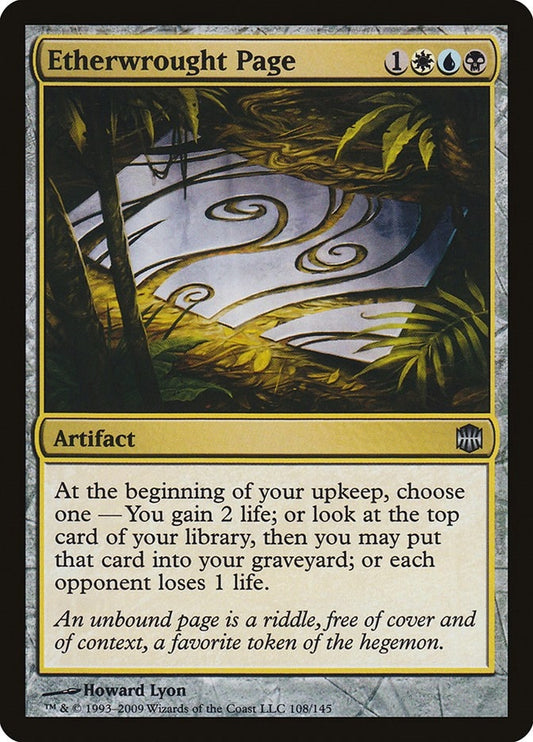 Image for Etherwrought Page (108) - Magic: The Gathering