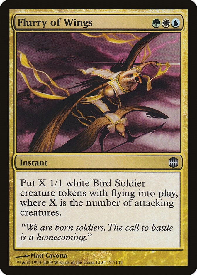 Image for Flurry of Wings (127) - Magic: The Gathering