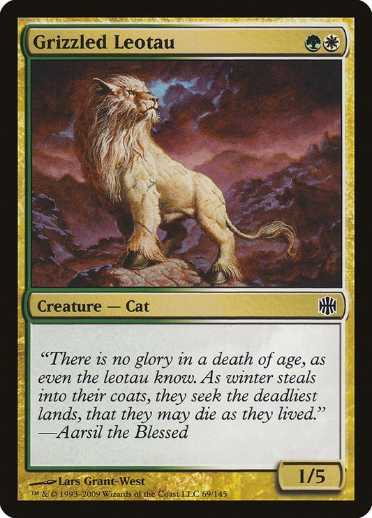 Image for Grizzled Leotau (69) - Magic: The Gathering