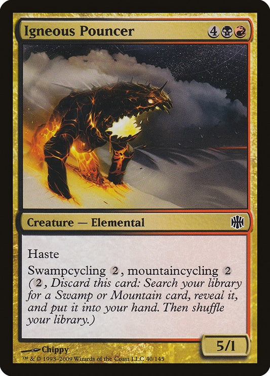 Image for Igneous Pouncer (40) - Magic: The Gathering