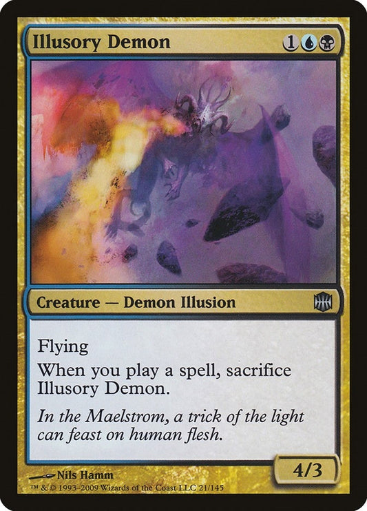 Image for Illusory Demon (21) - Magic: The Gathering