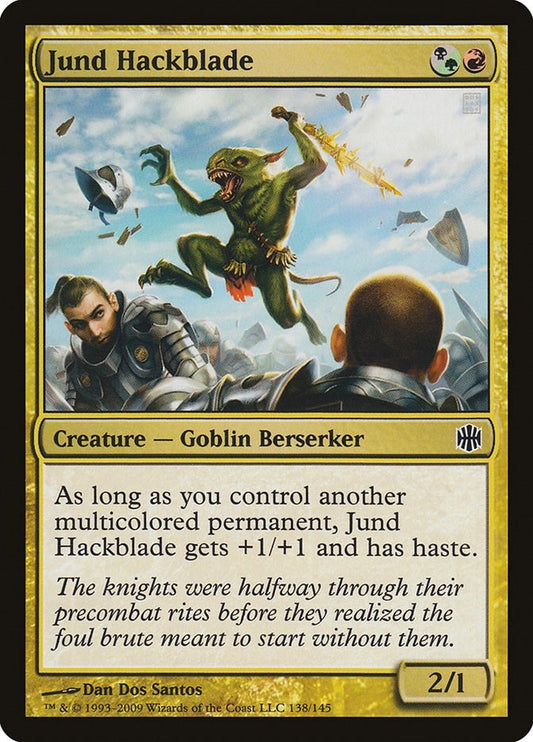 Image for Jund Hackblade (138) - Magic: The Gathering