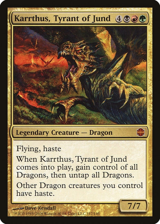 Image for Karrthus, Tyrant of Jund (117) - Magic: The Gathering