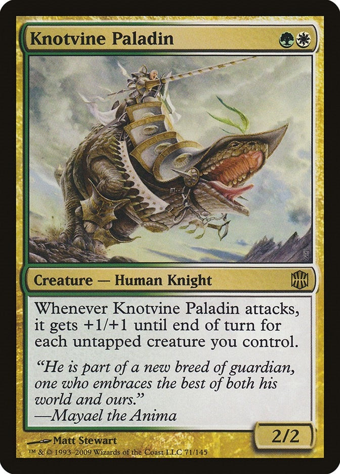 Image for Knotvine Paladin (71) - Magic: The Gathering