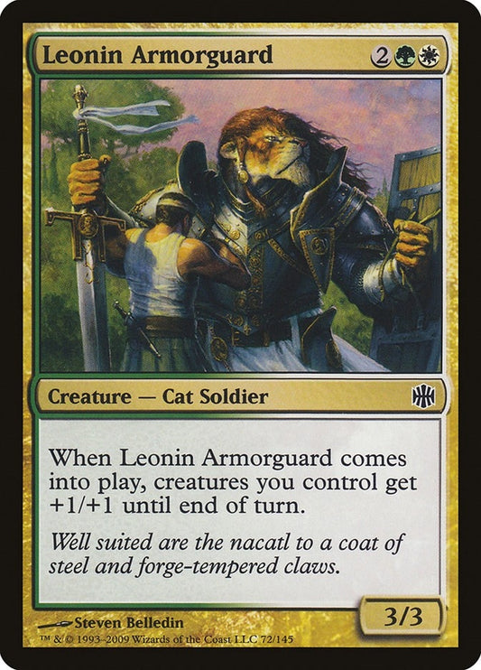 Image for Leonin Armorguard (72) - Magic: The Gathering
